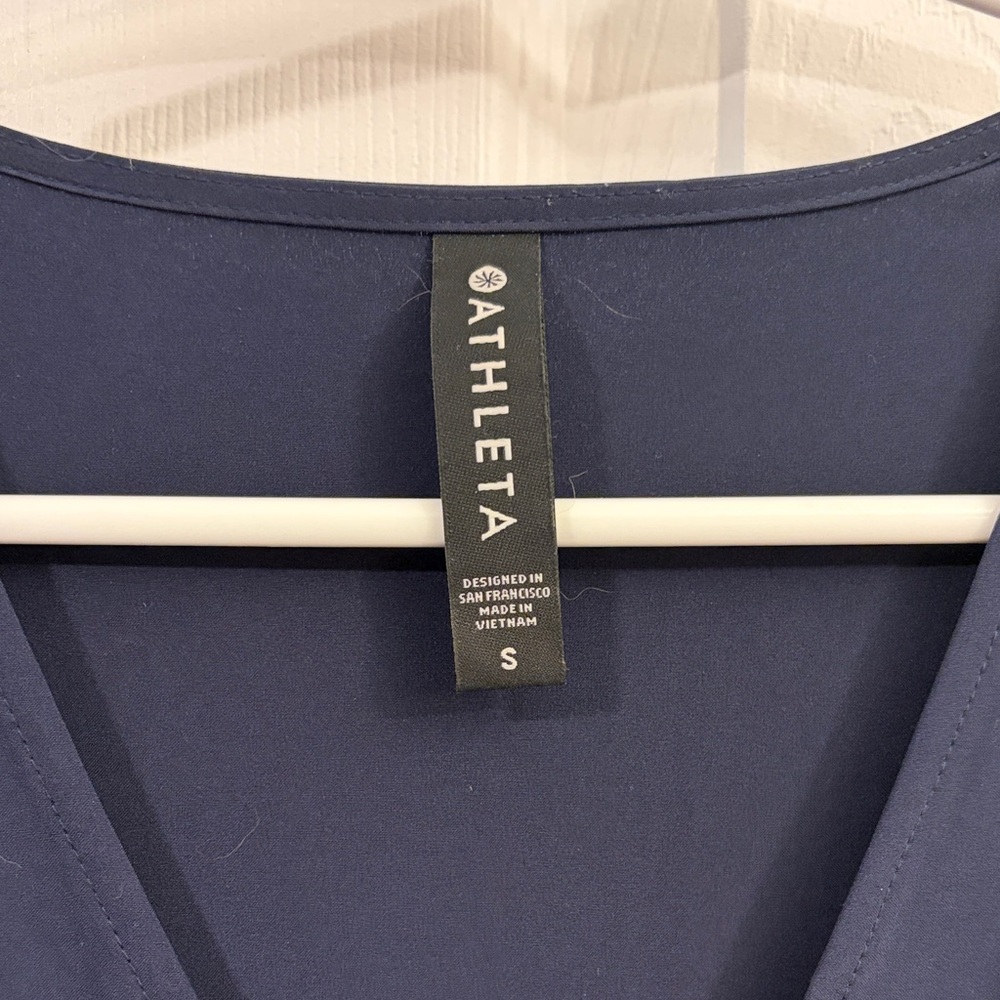 Athleta Deep Blue Women's Jumpsuit - Picture 2 of 7